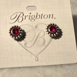 Brighton Twinkle Ruby Stud Earrings
